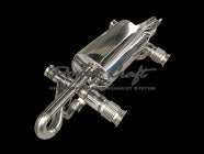 POWER CRAFT HYBRID EXHAUST MUFFLER SYSTEM BLACK TAIL FOR LAMBORGHINI HURACAN STO EVO P-LA1070103-BKT