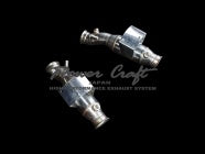 POWER CRAFT EXHAUST MUFFLER RACING SPEC BLACK TAIL FOR LAMBORGHINI GALLARDO P-LA320108-BKT