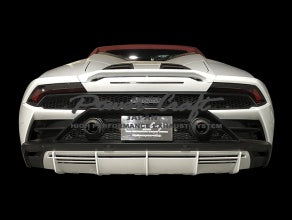 POWER CRAFT HYBRID EXHAUST MUFFLER SYSTEM BLACK TAIL FOR LAMBORGHINI HURACAN STO EVO P-LA1070103-BKT