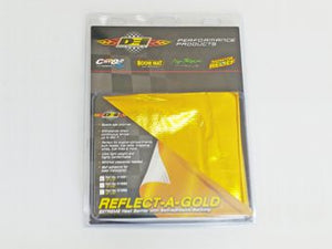 LAILE BEATRUSH DEI A GOLD HEAT REFLECTIVE MATERIAL 12”x12” 300x300MM SHEET DEI-010391