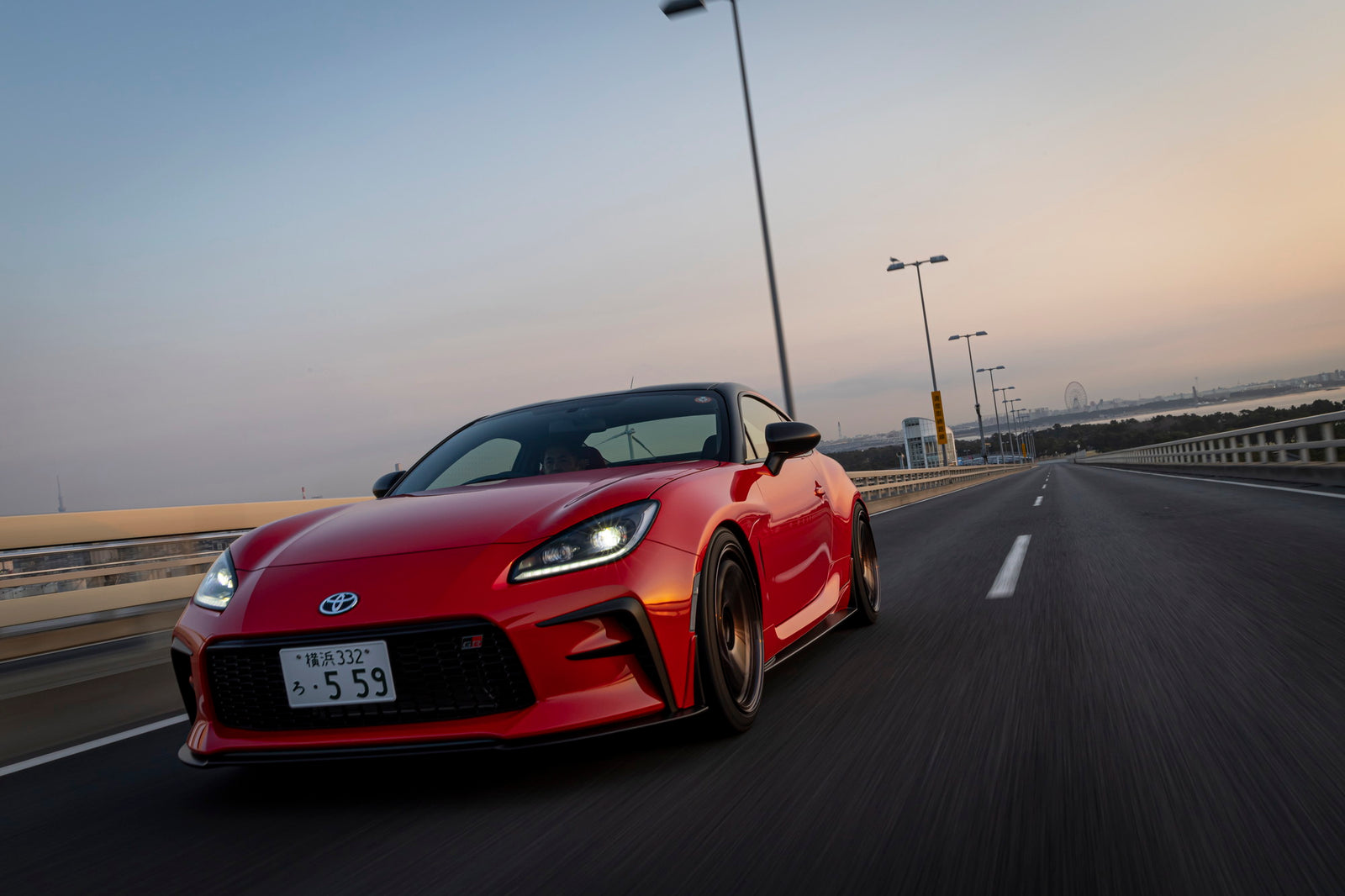 MAX ORIDO FRONT SIDE STEP MATT BLACK FOR TOYOTA GR86 ZN8 AKE-082-MBK