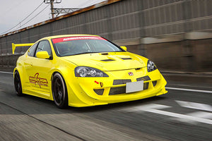 M&M HONDA HYPER WIDE BODY KIT MUGEN BUMPER FOR INTEGRA DC5 01010-DC5-MR01MUGEN