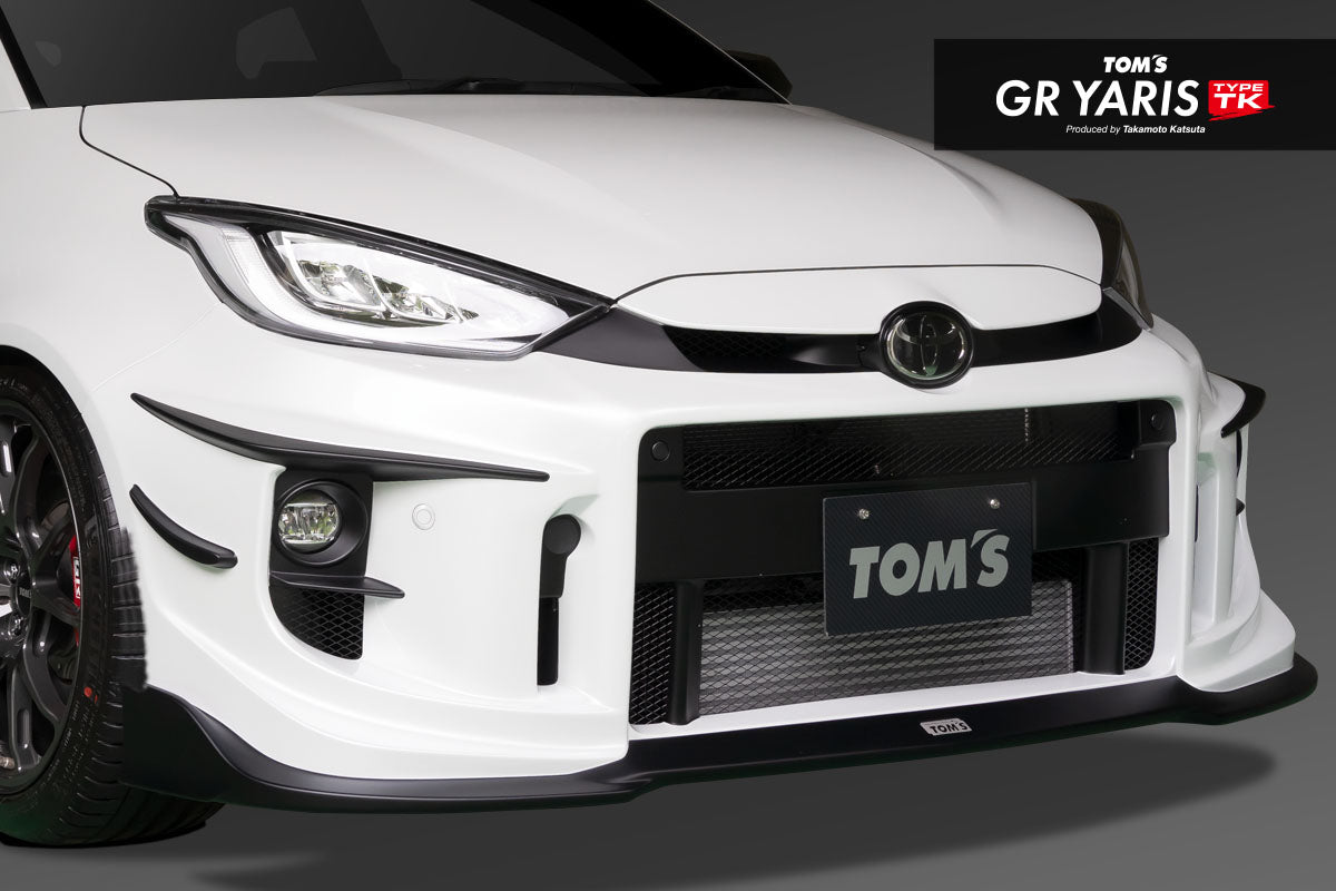 TOMS FRONT BUMPER UNPAINTED FOR TOYOTA GR YARIS GXPA16 GXPA12 52110-TPA16-Z - Black Hawk Japan