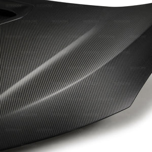 M&M HONDA DRY CARBON BONNET MUD FINISH SEIBON FOR CIVIC FK8 01100-FK8-SE01DR