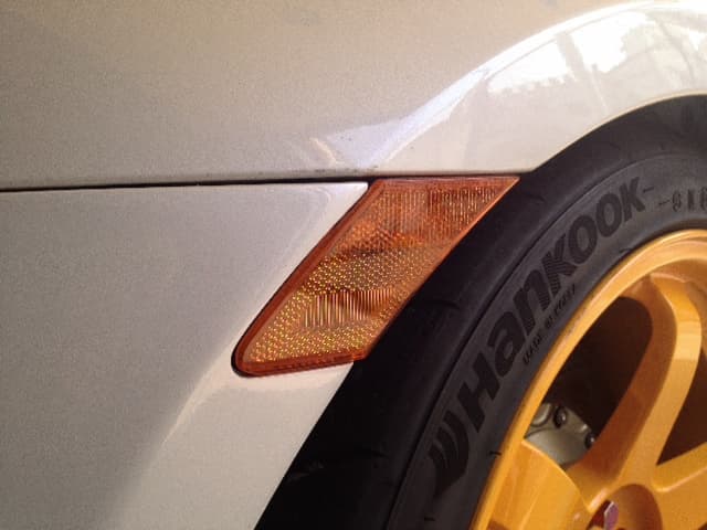 REVOLUTION FLAT SIDE MARKER ORANGE FOR TOYOTA 86 SUBARU BRZ ZN6 ZC6 RZN6-FSMO