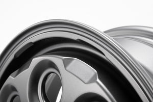 JAOS ADAMASMIL-8 14X4.5J 45 4H100.0 MATT GUN METALLIC WHEEL FOR SUZUKI HUSTLER MR52S 92S B904445MGM