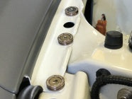 CSOHARA M6 ORIGINAL ROSETTE WASHER 4 PAIRS FOR HONDA S2000 AP1 AP2 CSOHARA-00079