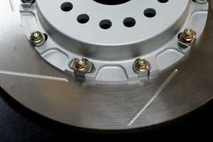 M&M HONDA 2 PIECE BIG BRAKE ROTOR KIT REAR FLOATING TYPE FOR ACCORD CL7 00604-CL7-R002