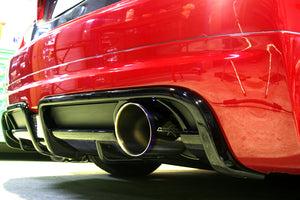 M&M HONDA SUPER TITANIUM EXHAUST SYSTEM TYPE SINGLE 70-110Φ FOR CIVIC FD2 Mugen RR 00500-FD2-M001-70-110 - Black Hawk Japan