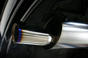M&M HONDA SUPER TITANIUM EXHAUST SYSTEM TYPE SINGLE 60-100Φ FOR INTEGRA DC5 00500-DC5-M001-60-100 - Black Hawk Japan