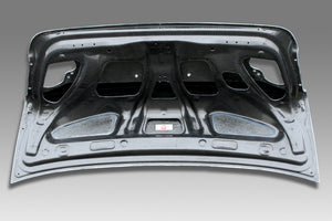 M&M HONDA AERO DUCKTAIL ALL TWILL CARBON TRUNK LID TYPE 4 NO WING HOLES FOR CIVIC FD2 Mugen RR 01002-FD2-M004