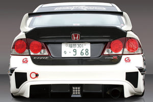 M&M HONDA AERO DUCKTAIL TWILL CARBON FRP TRUNK LID TYPE 1W WING HOLE AVAILABLE FOR CIVIC FD2 Mugen RR 01002-FD2-M001W