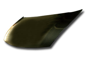 M&M HONDA CARBON BONNET ALL PLAIN WEAVE CARBON TYPE NF FOR CIVIC FD2 Mugen RR 01100-FD2-NF001
