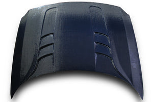 M&M HONDA CARBON BONNET TYPE MR PLAIN WEAVE CARBON FRP TYPE MR2 FOR CR-Z ZF1 ZF2 01100-ZF1-MR002