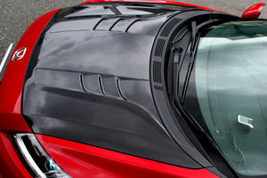 M&M HONDA CARBON BONNET TYPE MR TWILL CARBON FRP TYPE MR1 FOR CR-Z ZF1 ZF2 01100-ZF1-MR001