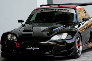 M&M HONDA ALL FRP TYPE TWITH FRP BONNET DUCT FOR S2000 AP1 AP2 01100-AP1-T003 - Black Hawk Japan