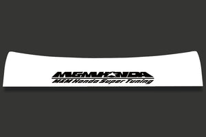 M&M HONDA STICKER TYPE FD W WHITE FOR S2000 AP1 AP2 01504-RGO-FD-AP1-W