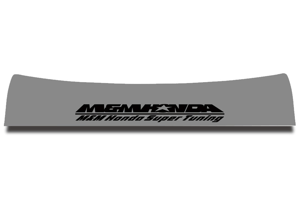 M&M HONDA STICKER TYPE FD S SILVER FOR CIVIC FK8 FK7 01504-RGO-FD-FK8-S