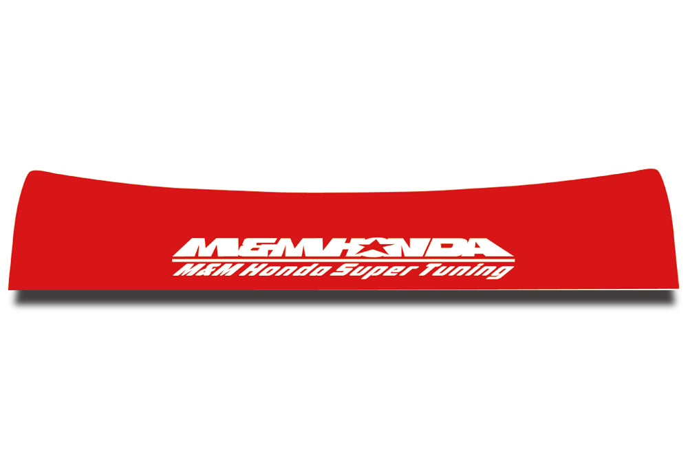 M&M HONDA STICKER TYPE FD R RED FOR CR-Z ZF1 ZF2 01504-RGO-FD-ZF1-R