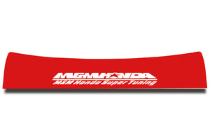 M&M HONDA STICKER TYPE FD R RED FOR CIVIC EP3 01504-RGO-FD-EP3-R