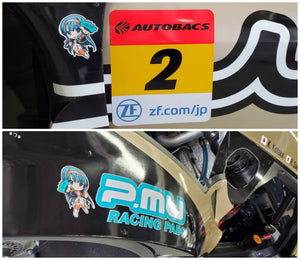 INGING MOTORSPORT MIU-CHAN STICKER 2021 FOR  INGING-MOTORSPORT-00007