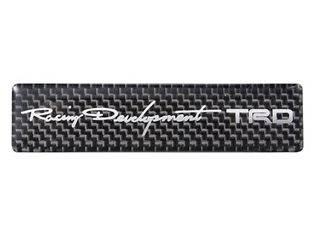 TRD CARBON STICKER GOODS  MS011-00008 08231-SP177