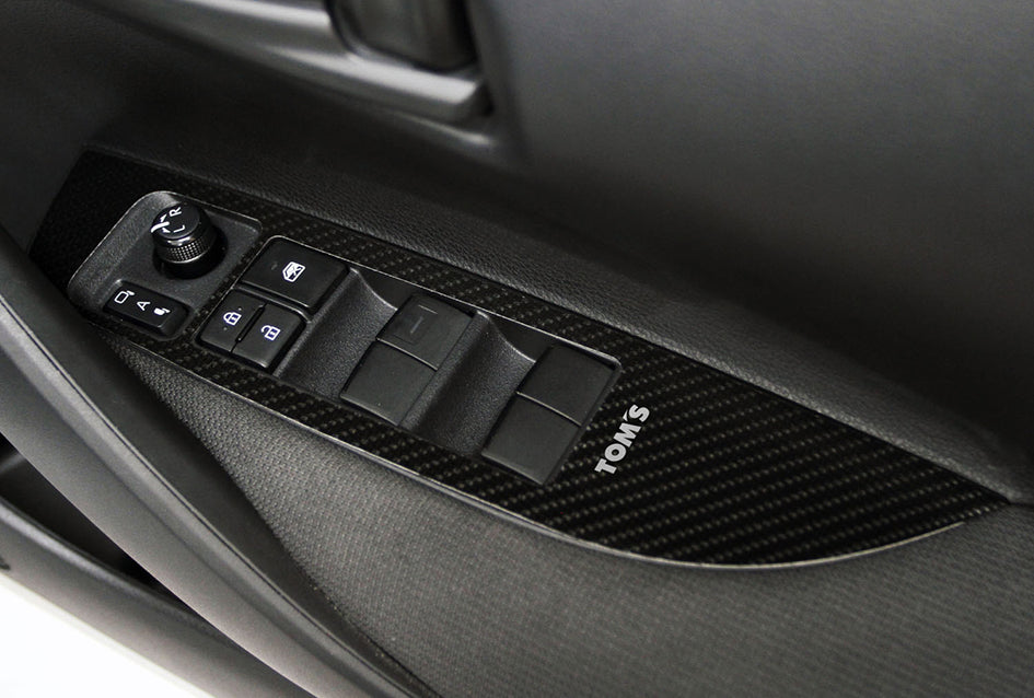 TOMS CARBON STICKER SWITCH BASE FOR  COROLLA SPORTS ZWE21#NRE21#  08231-TZE21-05