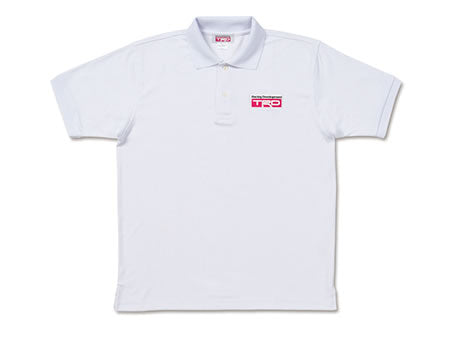 TRD POLO SHIRT WHITE LL GOODS  08293-SP197-LL