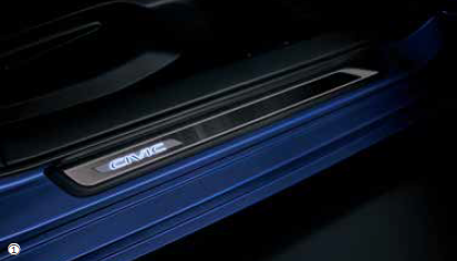 HONDA SIDE STEP GARNISH LED RED ILLUMINATION FOR HONDA CIVIC FL1 08E12-T43-000B