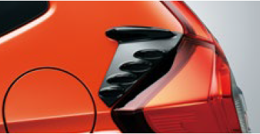 HONDA AEROFIN FOR HONDA FIT GK3 GK4 GK5 GK6 GP5 GP6 08F25-T5A-000