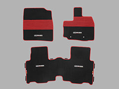 MUGEN SPORTS MAT RD Black x Red / Red For N-VAN JJ1 2 08P15-XNJ-K2S0-RD