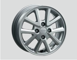 HONDA 14 INCH ALUMINUM WHEEL ME-005II BLADE SILVER PAINT FOR HONDA FIT GK3 GK4 GK5 GK6 GP5 GP6 08W14-T5A-001C