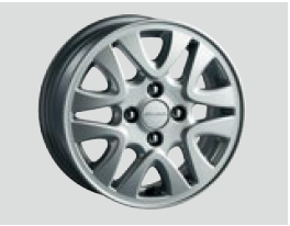 HONDA 14 INCH ALUMINUM WHEEL ME-010 BLADE SILVER PAINT FOR HONDA FIT GK3 GK4 GK5 GK6 GP5 GP6 08W14-T5A-001