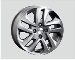 HONDA 15 INCH ALUMINUM WHEELS MS-029 MACHINED PROUD SILVER PAINT FOR HONDA FIT GK3 GK4 GK5 GK6 GP5 GP6 08W15-T9P-001