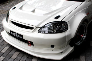 M&M HONDA HYPER FRONT UNDER SPOILER FOR CIVIC EK9 EK4 KOUKI 01010-EK9-MR02