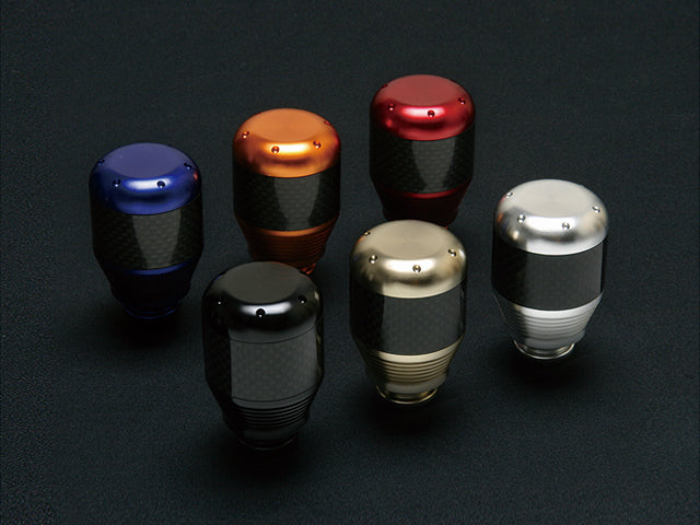 REVOLUTION DRY CARBON AUTOMATIC SHIFT KNOB (FOR AT VEHICLES) POLISH FOR TOYOTA 86 SUBARU BRZ ZN6 ZC6 RZN6-DACN-POLISH