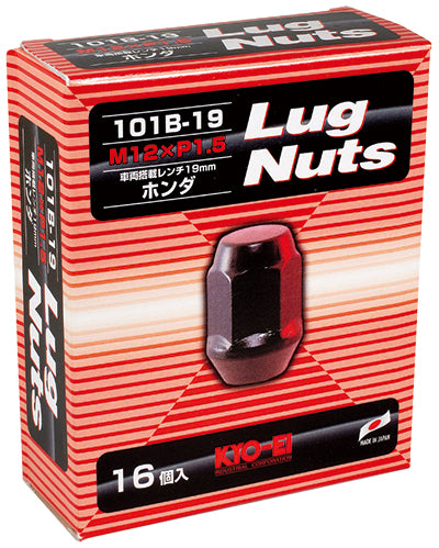 KYO-EI LUG NUT 16PCS (M12xP1.5) 101B-19-16P