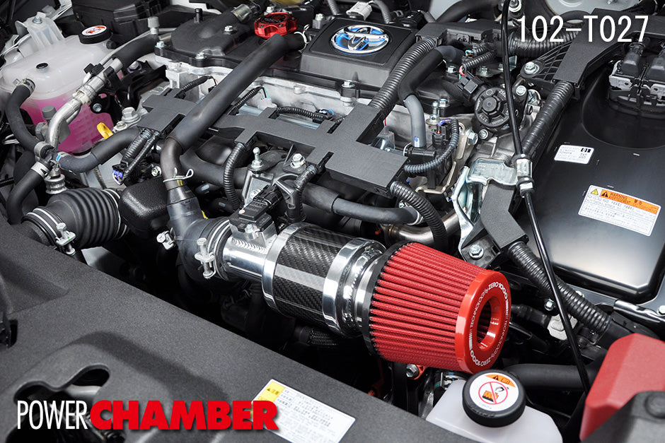 ZERO1000 POWER CHAMBER T-2 RED For TOYOTA PRIUS ZVW50 102-T027