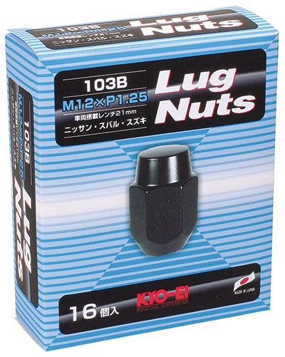 KYO-EI LUG NUT 16PCS (M12xP1.25) 103B-16P