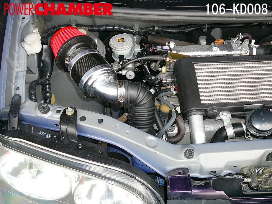 ZERO1000 POWER CHAMBER K RED For DAIHATSU MOVE CUSTOM RS L152S 106-KD008