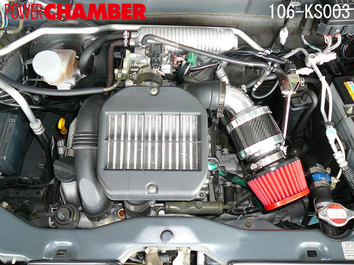 ZERO1000 POWER CHAMBER K RED For SUZUKI WAGON R MC22S 106-KS003