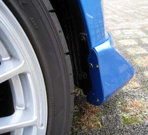 SEEKER FRP FRONT HALF SPOILER BLUE PEARL FOR HONDA FIT GE  16000-GE8-AF2