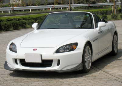 SEEKER FRONT HALF SPOILER FRP COLOR PAINTED FOR HONDA S2000  16000-AP2-F02