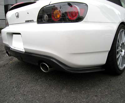SEEKER REAR UNDER SPOILER S CARBON UV CUT CLEAR FOR HONDA S2000  16030-AP2-TC2