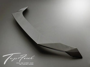 TOP FUEL LOW DRAG REAR SPOILER CARBON FOR TOYOTA 86 ZN6 SUBARU BRZ ZC6