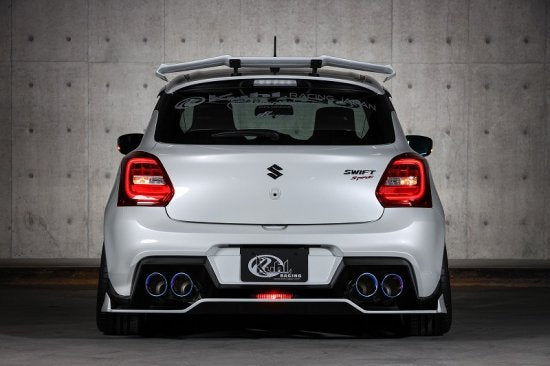 KUHL RACING 33R-SS SLASH FOUR BLACK TAIL 116 MUFFLER EXHAUST FOR SUZUKI SWIFT SPORTS ZC33S MT KUHL-00003