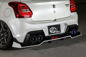 KUHL RACING 33R-SS SLASH FOUR BLACK TAIL 116 MUFFLER EXHAUST FOR SUZUKI SWIFT SPORTS ZC33S MT KUHL-00003