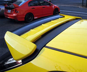 SEEKER 2-PIECE REAR WING COLOR PAINTED FOR HONDA EK CIVIC 3Dr  16020-EK9-V2P