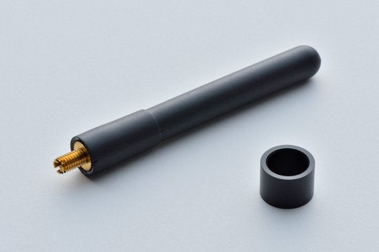 HERITAGE SHORT ANTENNA FOR SUZUKI JIMNY JB64 JB74 HERITAGE-00001 - Black Hawk Japan