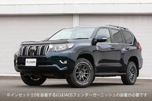 JAOS TRIBECROSS 17x8.0J ± 0 6H139.7 MATT GUN METALLIC WHEEL FOR TOYOTA HILUX SURF 125 Z GRSPORT B952781MGM